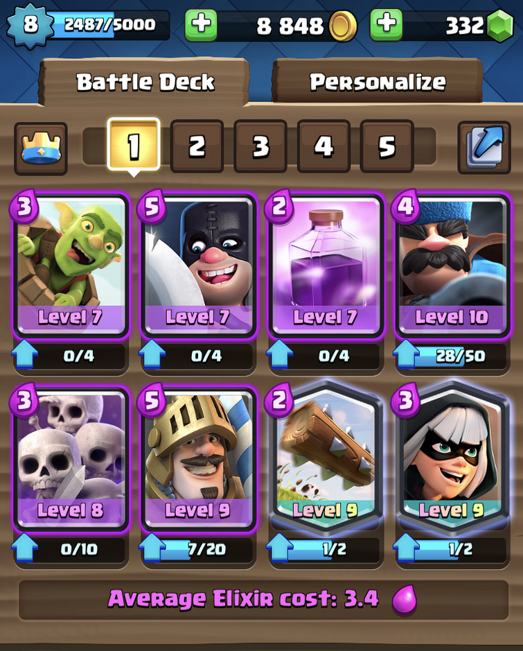 The 3 Best Decks to get to 4000 trophies on Clash Royale