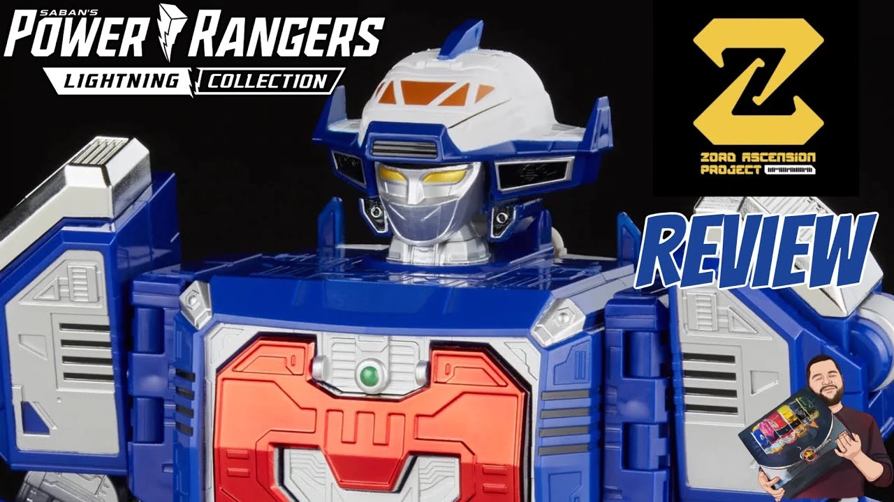 ZAP megazord Astro megazord in hand look/review Fandom