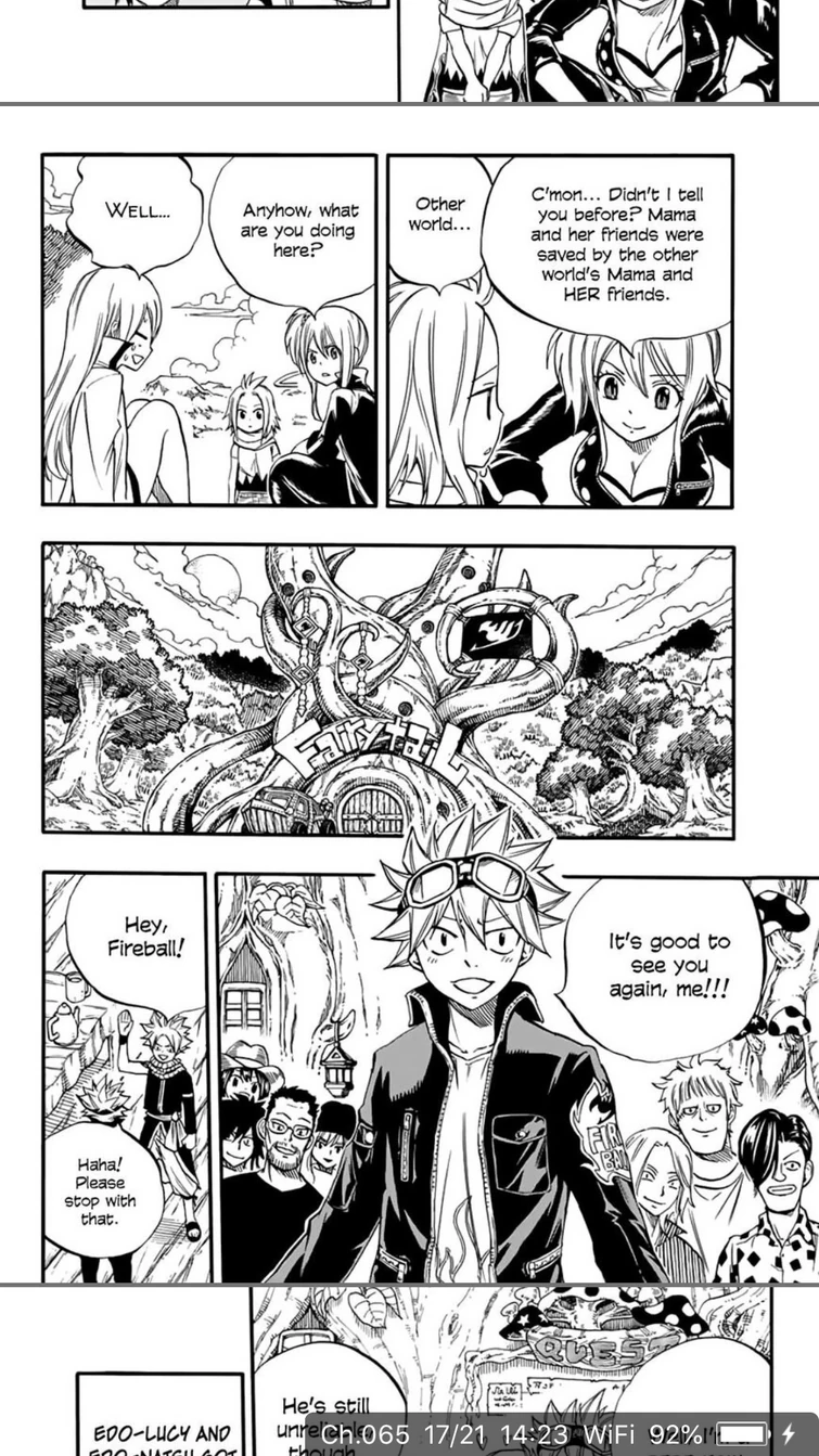 Edolas!! Natsu and Lucy married? Have Kids?!!!!! Fandom