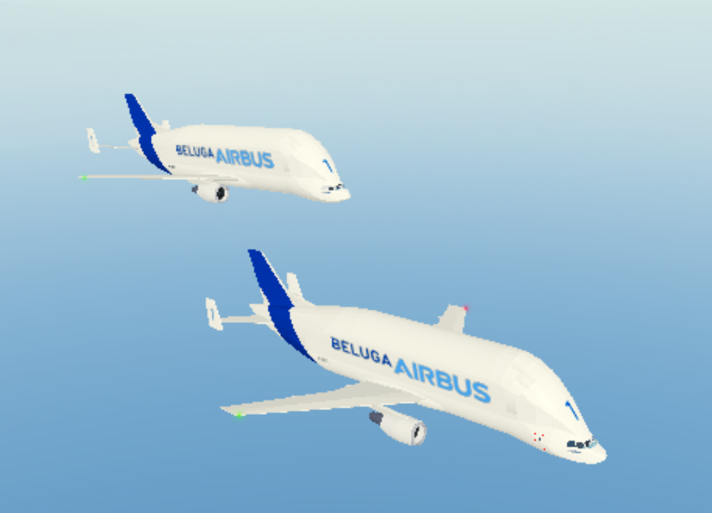 Beautiful Airbus Beluga Formation Flight Fandom - airbus beluga roblox pilot training flightplane simulator
