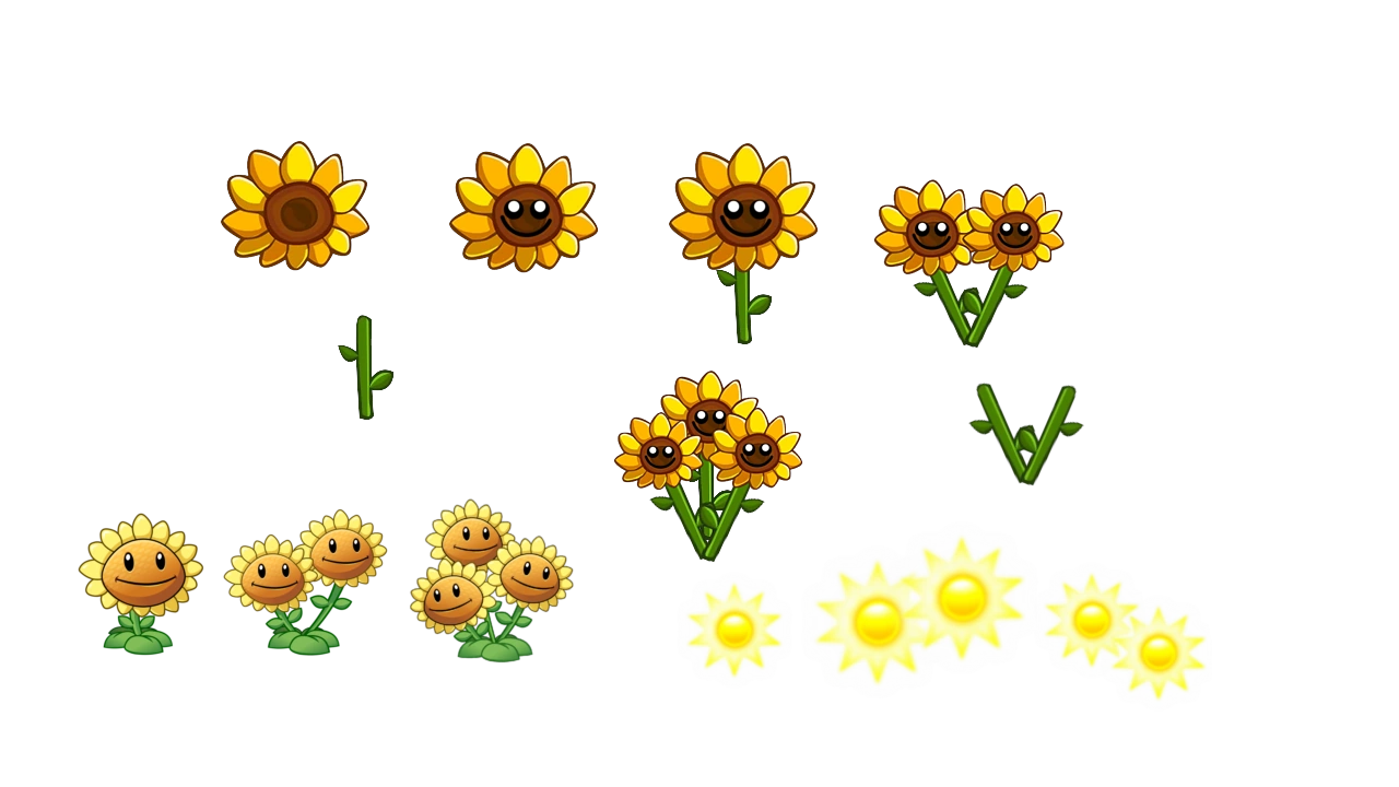 PVZ Sunflower Sprites Fandom