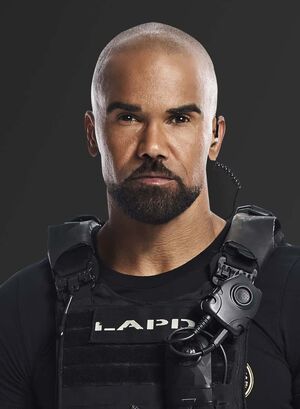 swat daniel hondo cast harrelson moore shemar cbs season characters goatee wikia beard criminal promo film character bald david shows