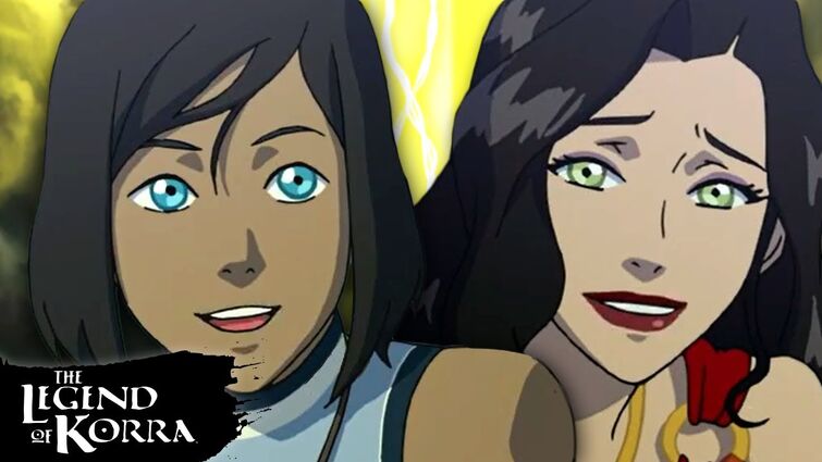 Korra's Final Moments with Asami, Tenzin, and Mako 💖 Full Scene | The Legend of Korra
