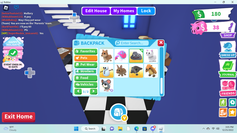 Mechapup, Trade Roblox Adopt Me Items