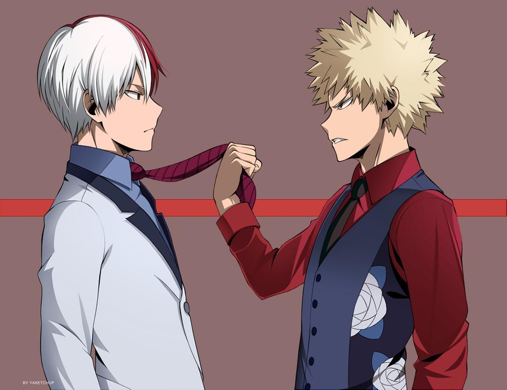 a funny dynamic and i feel like it would be a good pairing because Todoroki is calm and level...