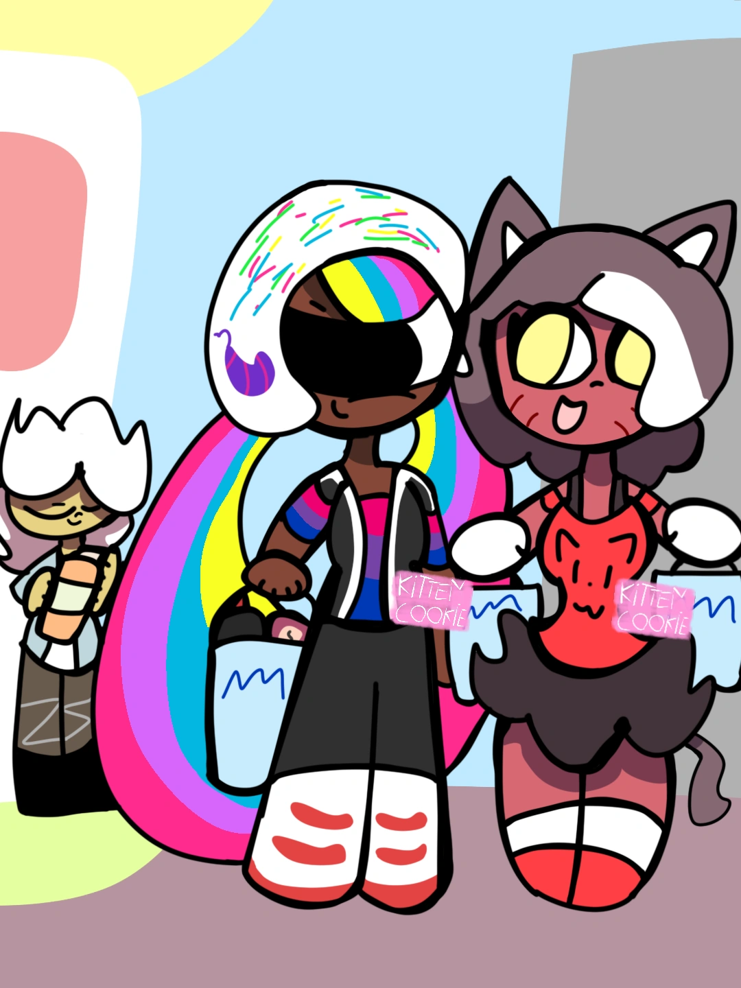 My oc Kitten cookie x DJ cookie💓 Fandom