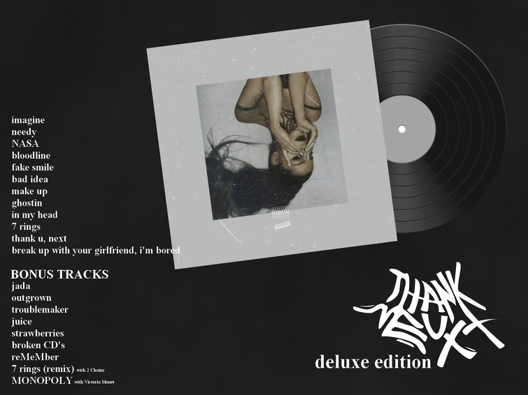 Ariana Grande – Thank U, Next – CD (Deluxe Edition, Limited