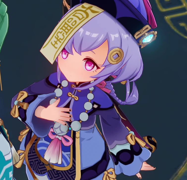 Qiqi want coconut milk from Baizhu Fandom