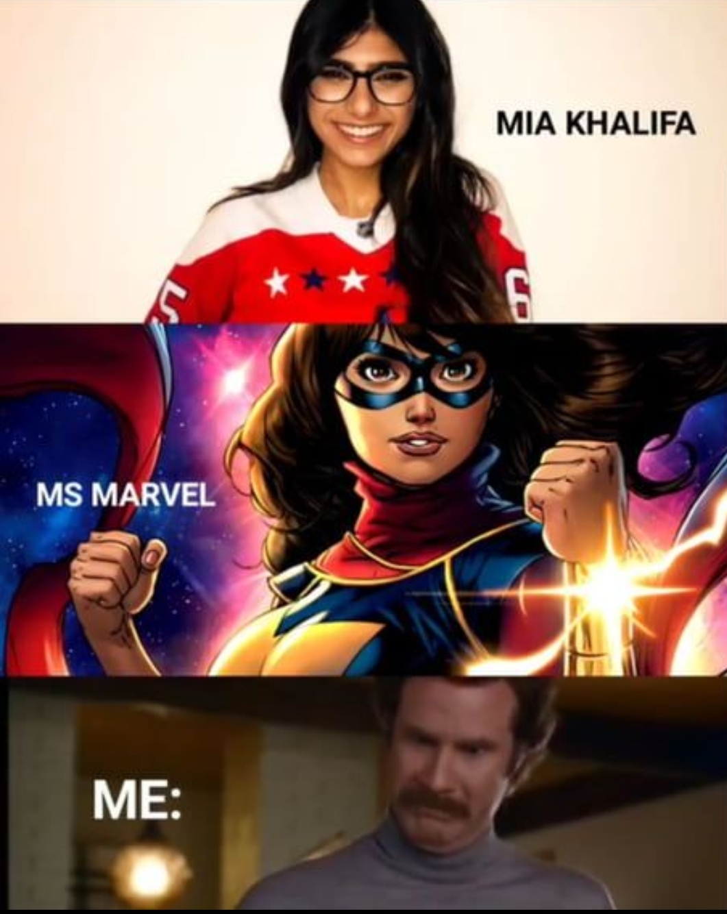1061px x 1334px - Mia Khalifa as Ms Marvel? | Fandom