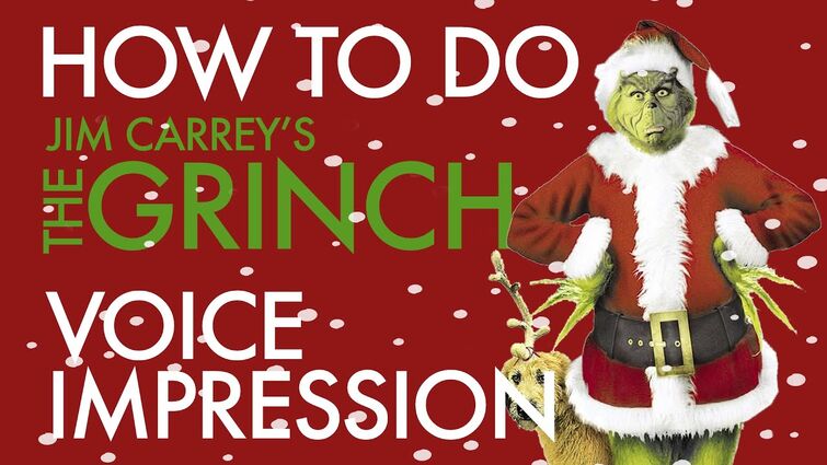 “How To Do Jim Carrey's The Grinch Voice Impression” - Voice Breakdown Ep. 30 - Christmas 2019