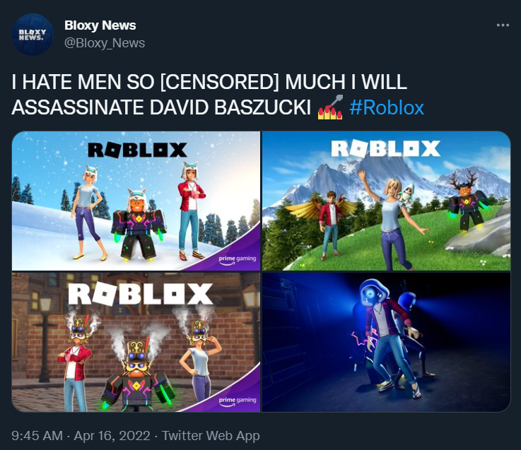 Bloxy News on X: Quick update on this: According to the CEO of Roblox  @DavidBaszucki, Roblox will be sticking to PG-13 and under *for now*.  (picture via @Life_Blox)  / X
