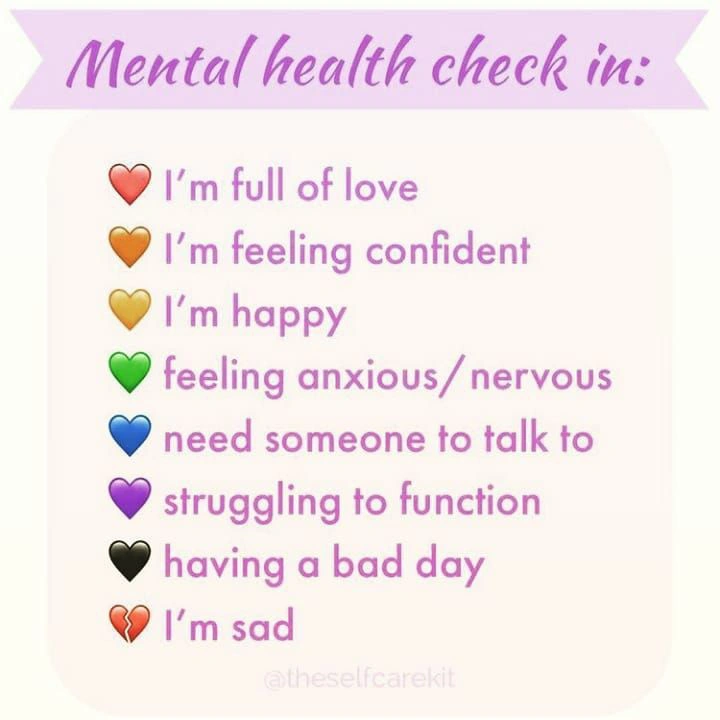 Mental Health Check In | Fandom