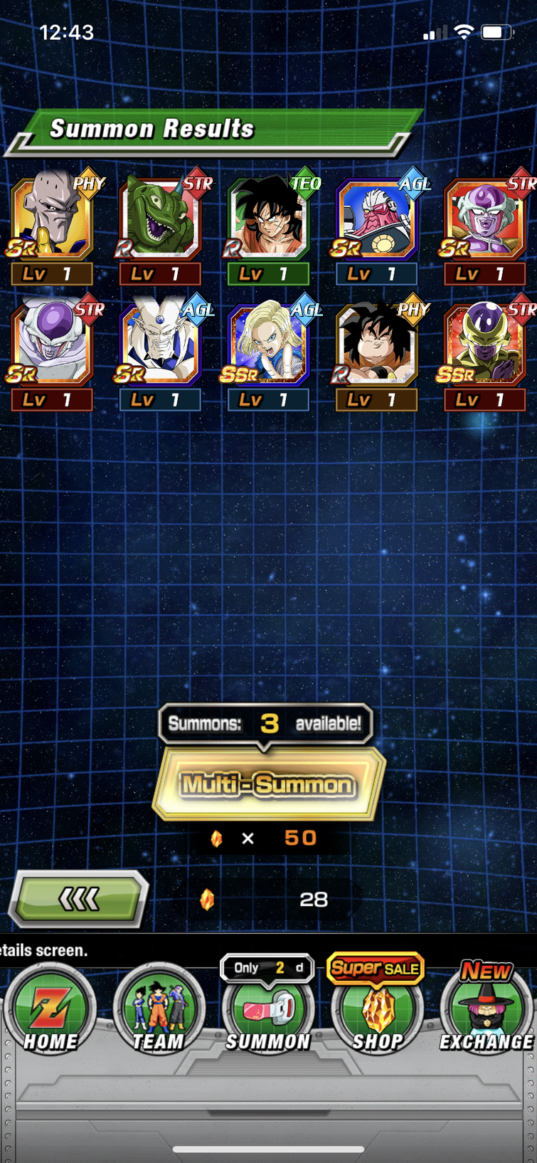 My second summon of the ssg banner i love this frieza Fandom