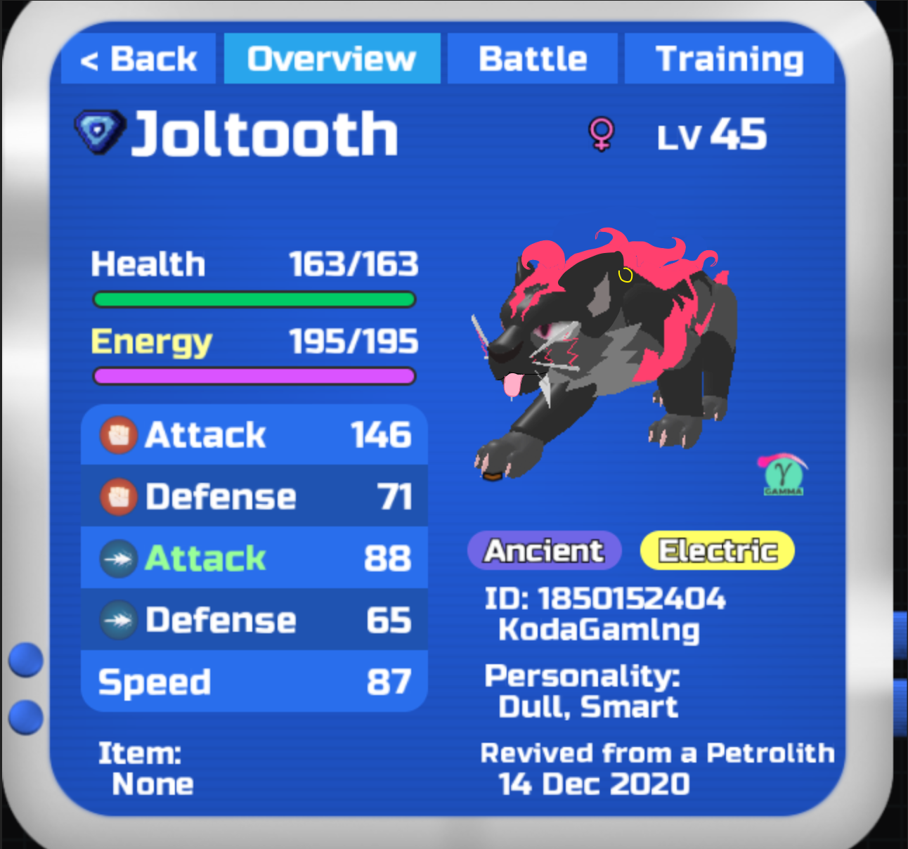 Gamma Joltooth! Fandom