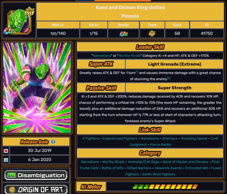 EZA Concept! Kami and Demon King United Piccolo Fandom