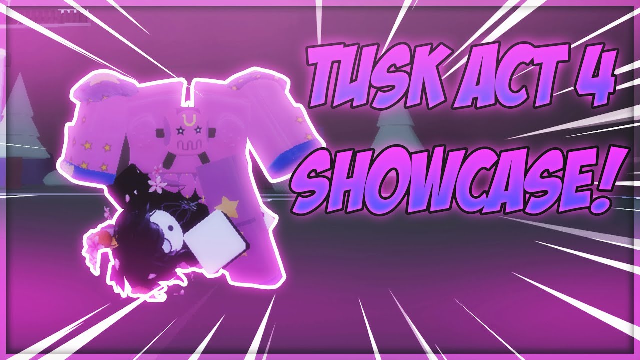 A Showcase For Tusk Act 4 Fandom - roblox a bizarre day star platinum over heaven showcase youtube