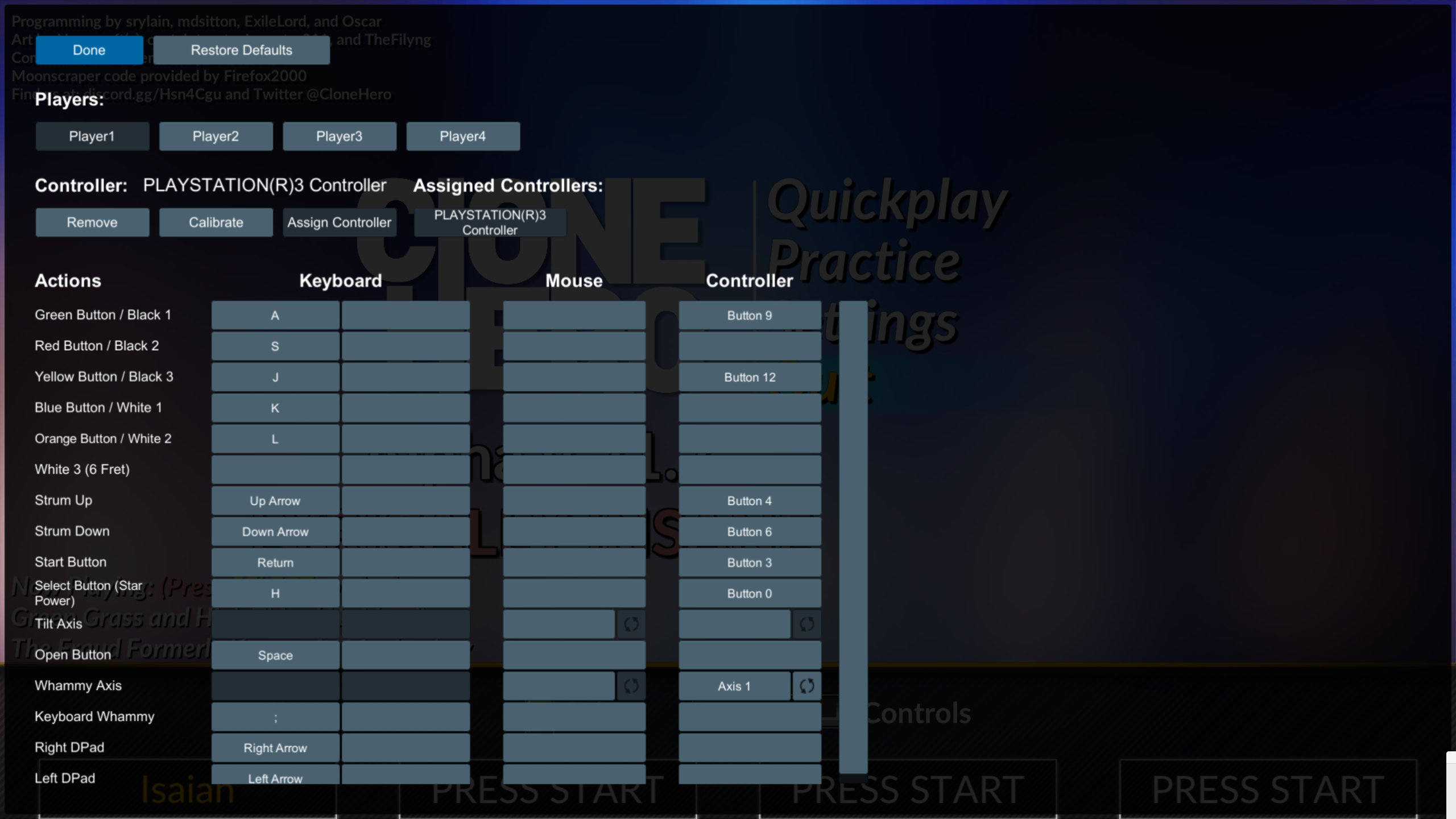 Copy of clone hero songs