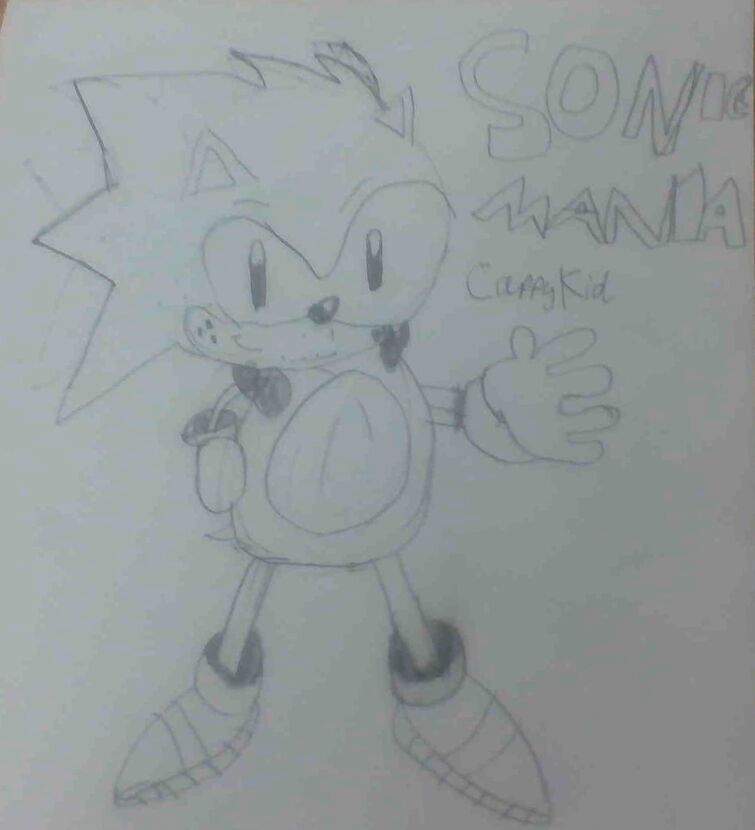 I tried drawing the sonic colors rise of the wisps artstyle what