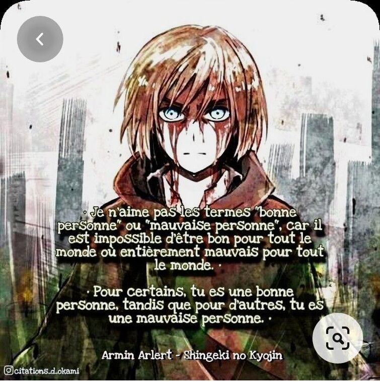 Citations Mangas Snk Et Plein D Autres Fandom