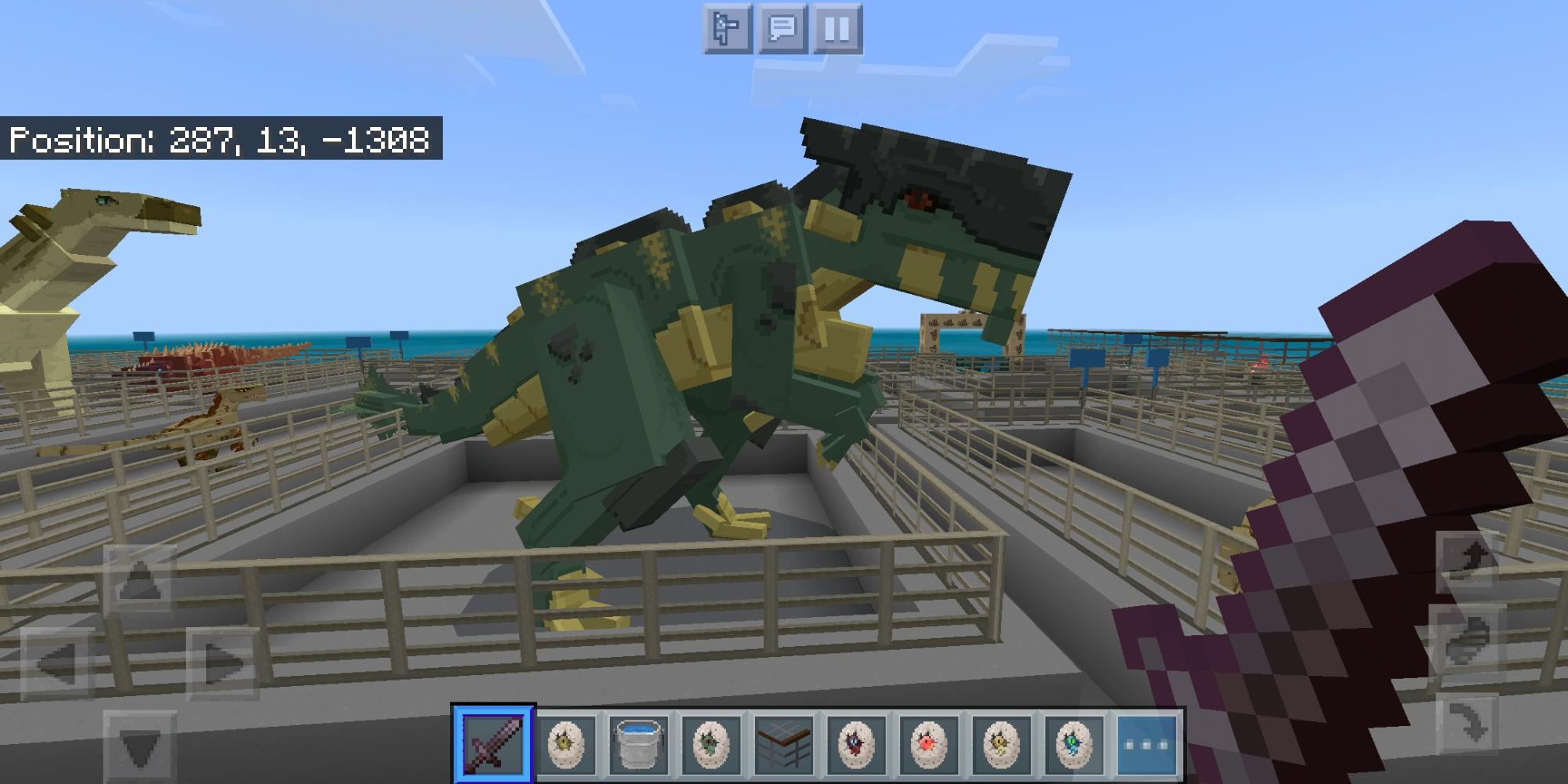 Minecraft x Jurassic World Adventures 