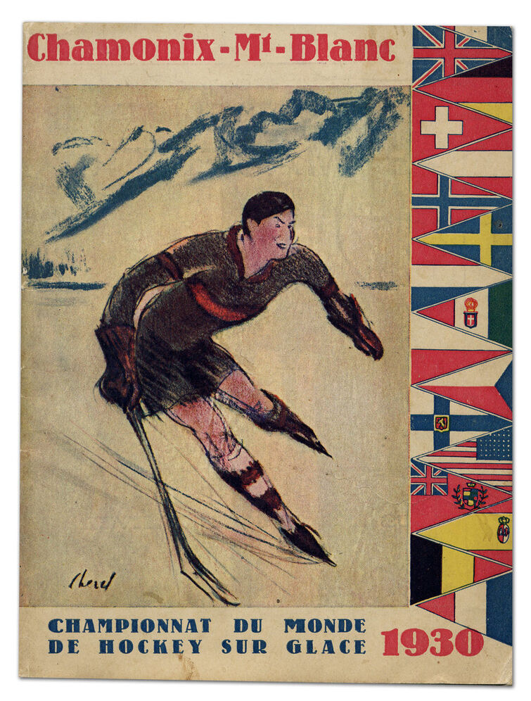 1930 World Championship Ice Hockey's poster