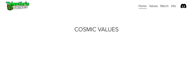 Cosmic Values - What are we doing about RAP?