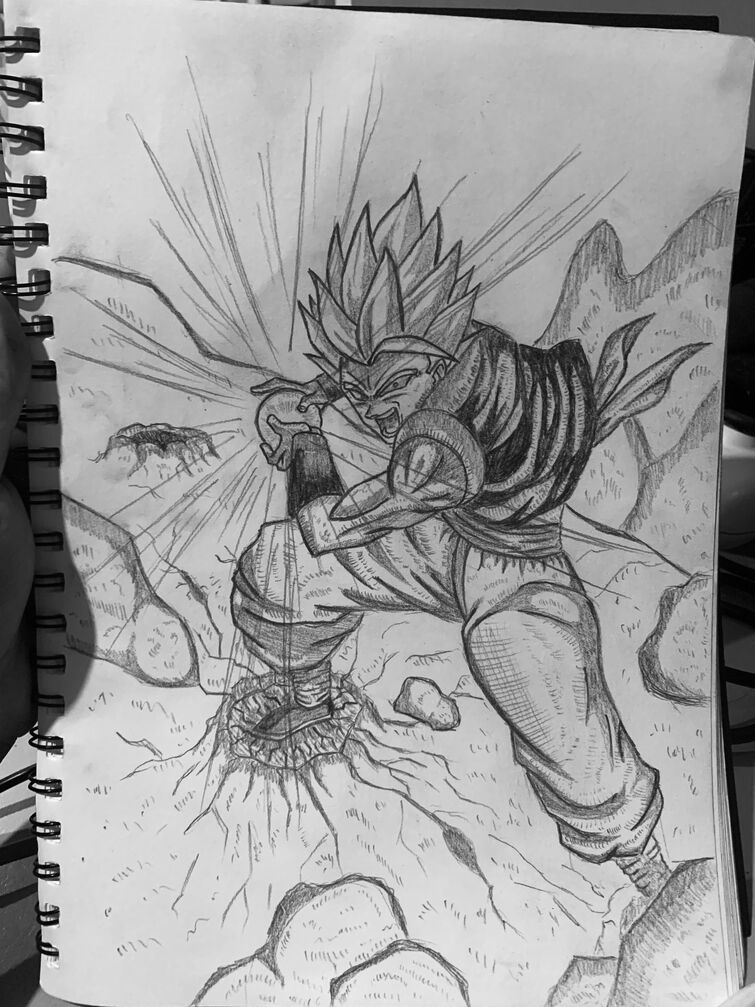 Gogeta fan art :3