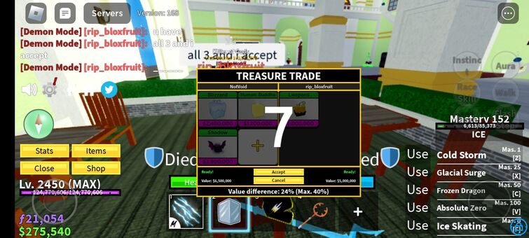 Blox Fruit Trading Service (Buddha and Blizzard)