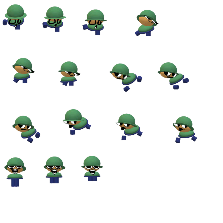 Diamondman the Hedgehog Sprite Sheet (Sonic 3-Style) by