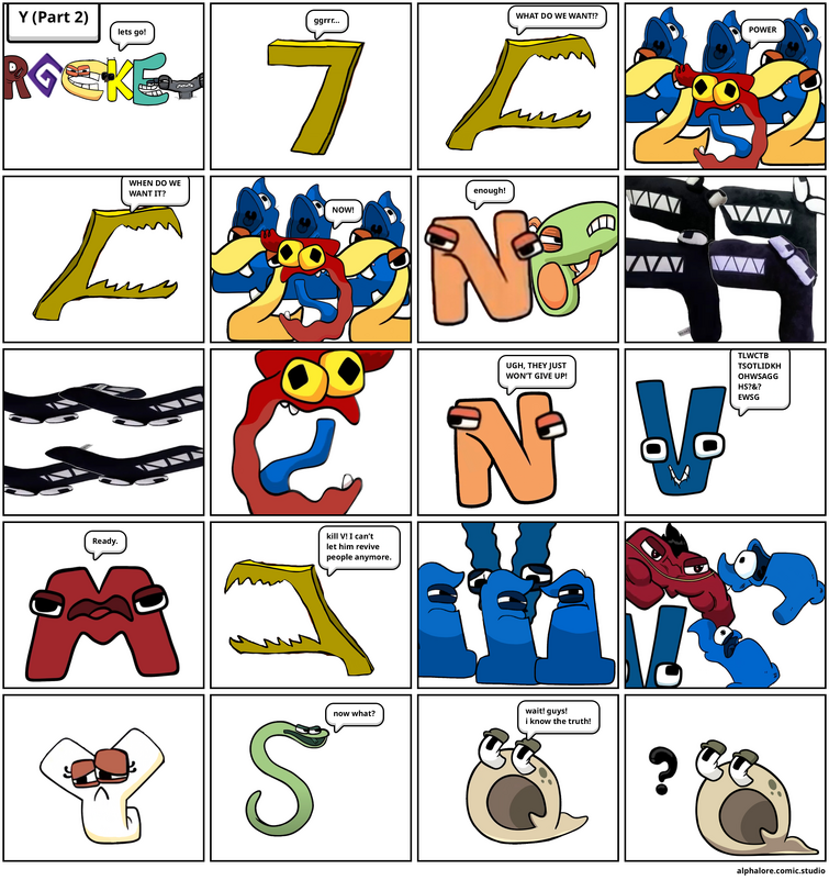 human alphabet lore part 2 - Comic Studio