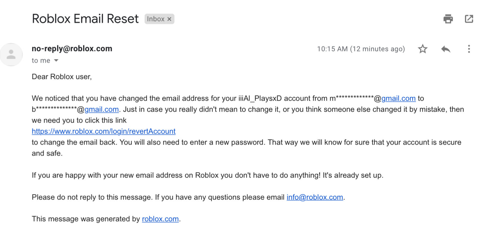 I Literally Got So Scared Fandom - roblox email scammed