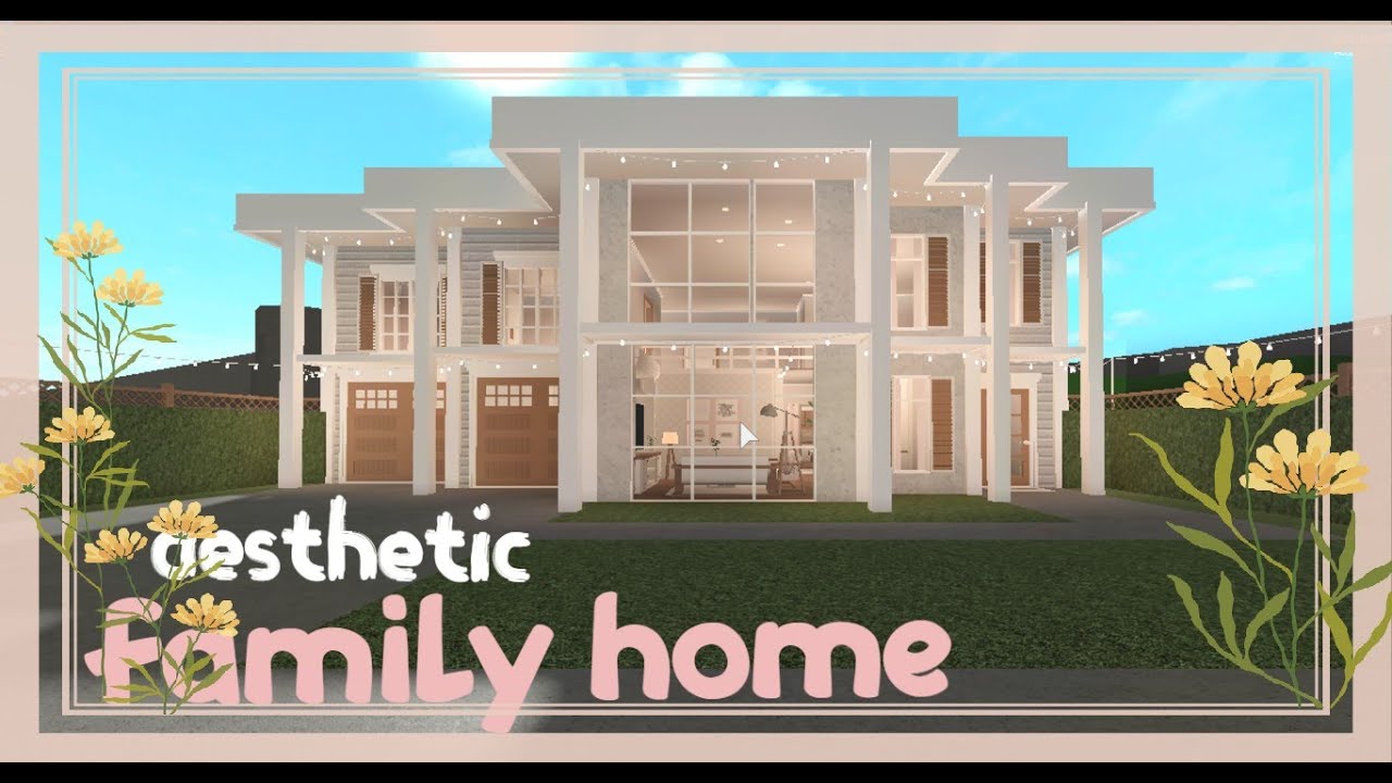 House Builder For Free Fandom - 1 story modern house bloxburg lovely roblox bloxburg