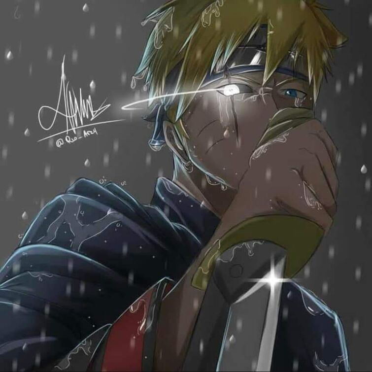 Sad Anime, fanart anime crying HD wallpaper