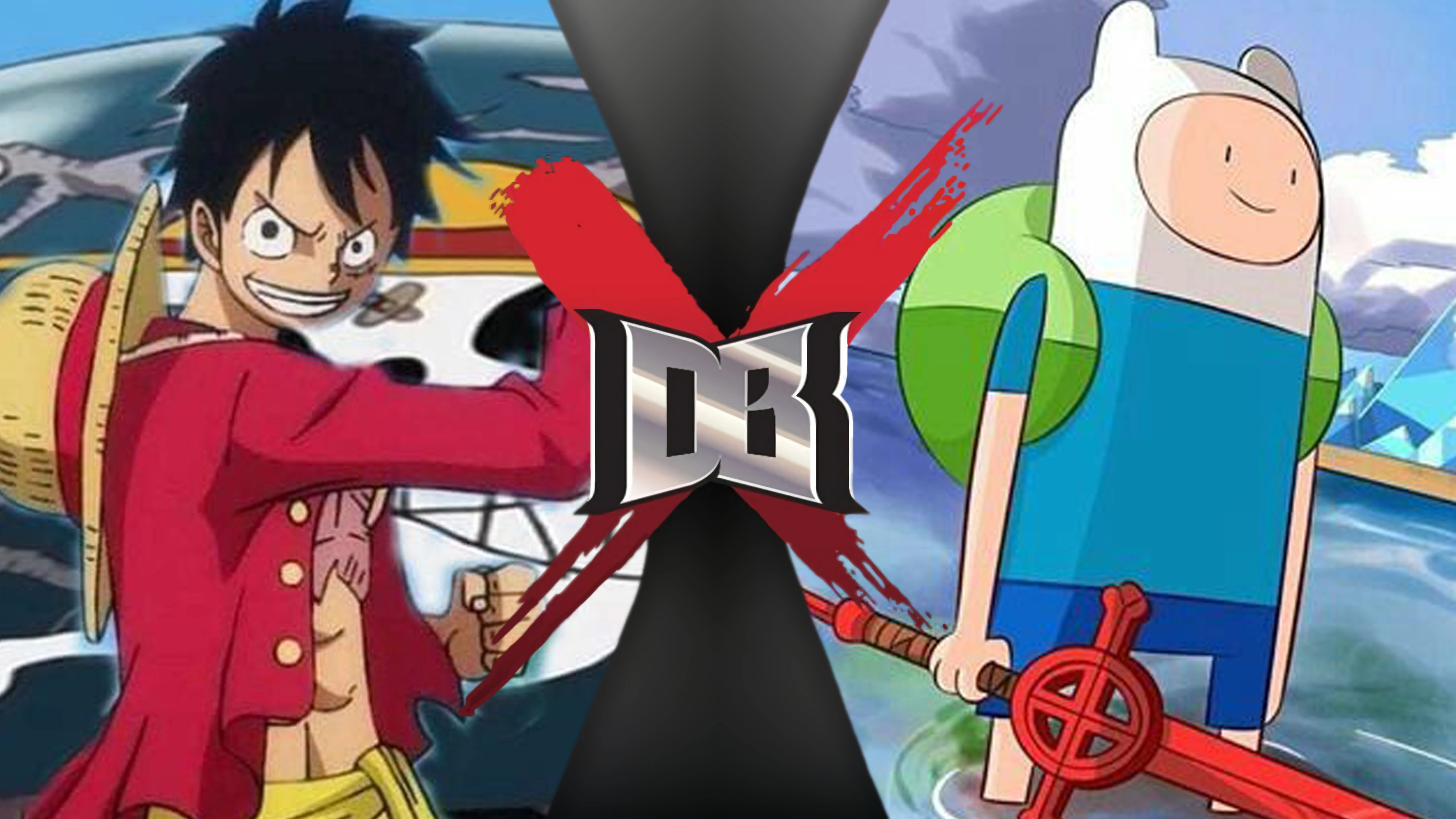 monkey-d-luffy-one-piece-vs-finn-mertens-adventure-time-fandom