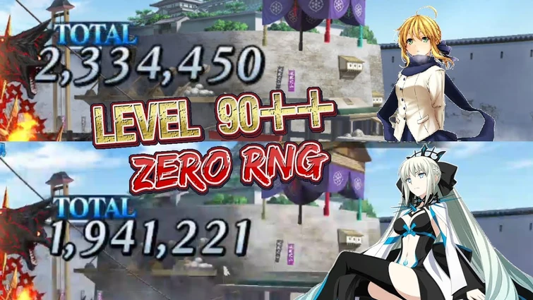 【FGO】 Illya Castle Level 90++ 『3T Farm』 First Wave ft. Morgan and Saber setups