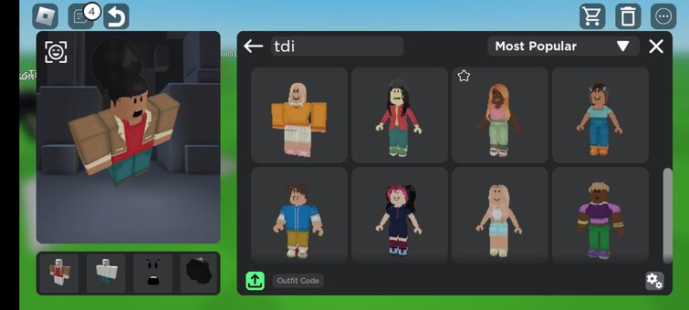 Making the tdi 2023 cast in roblox