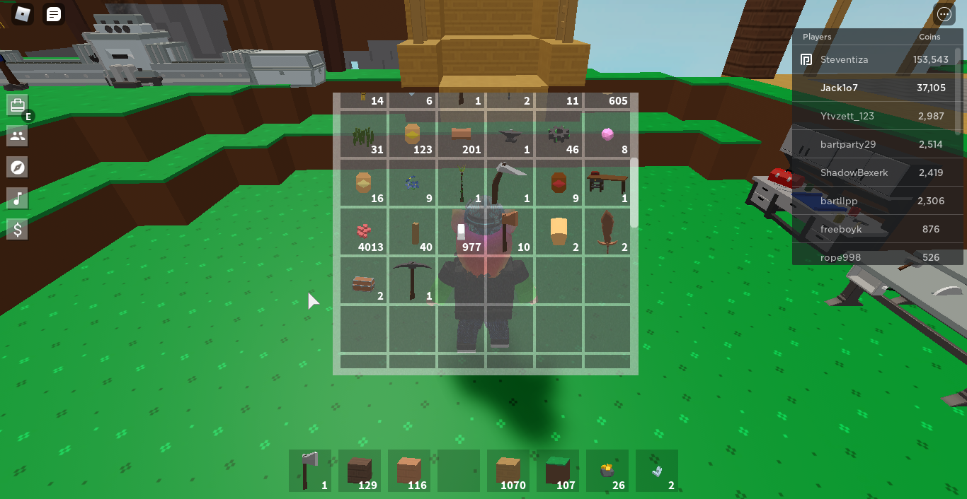 Roblox Skyblock Vending Machine Dupe