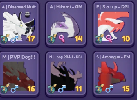 Selling/Trading Random Dawgs & Some Partial Pots | Fandom