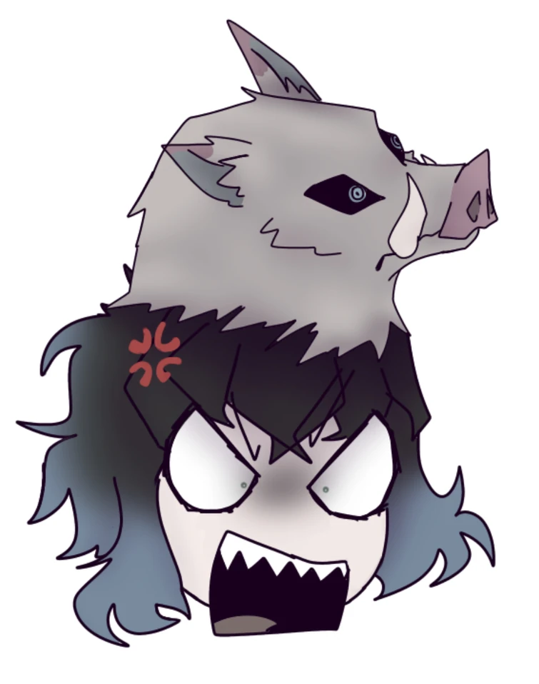 inktober day 8 and 9:inosuke & tamayo ( i drawn inosuke first before ...