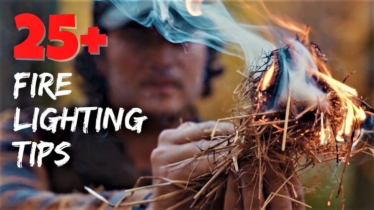 THESE SURVIVAL FIRE LIGHTING TIPS COULD SAVE YOUR LIFE - Bushcraft Wilderness Skills You Should Know