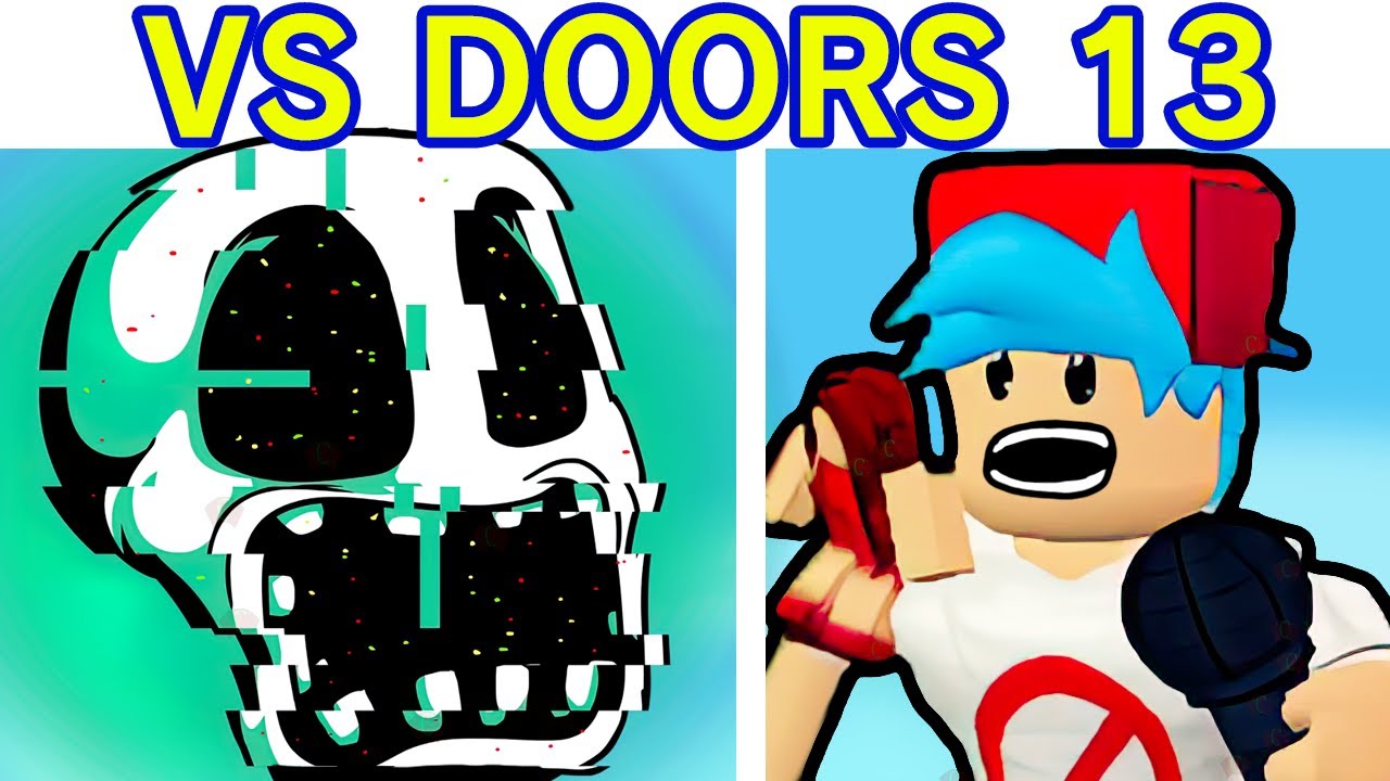 Friday Night Funkin' VS DOORS  Rush (Roblox DOORS 1 to 100) (FNF Mod/Hard)  