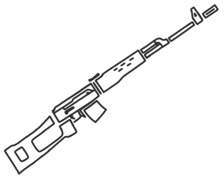 ak47 coloring pages