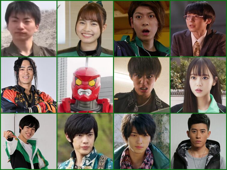 Super Sentai Cast for the possible Sentai seasons that would be the