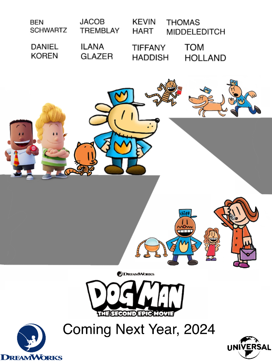 I made a Poster for an "DogMan" movie. Fandom