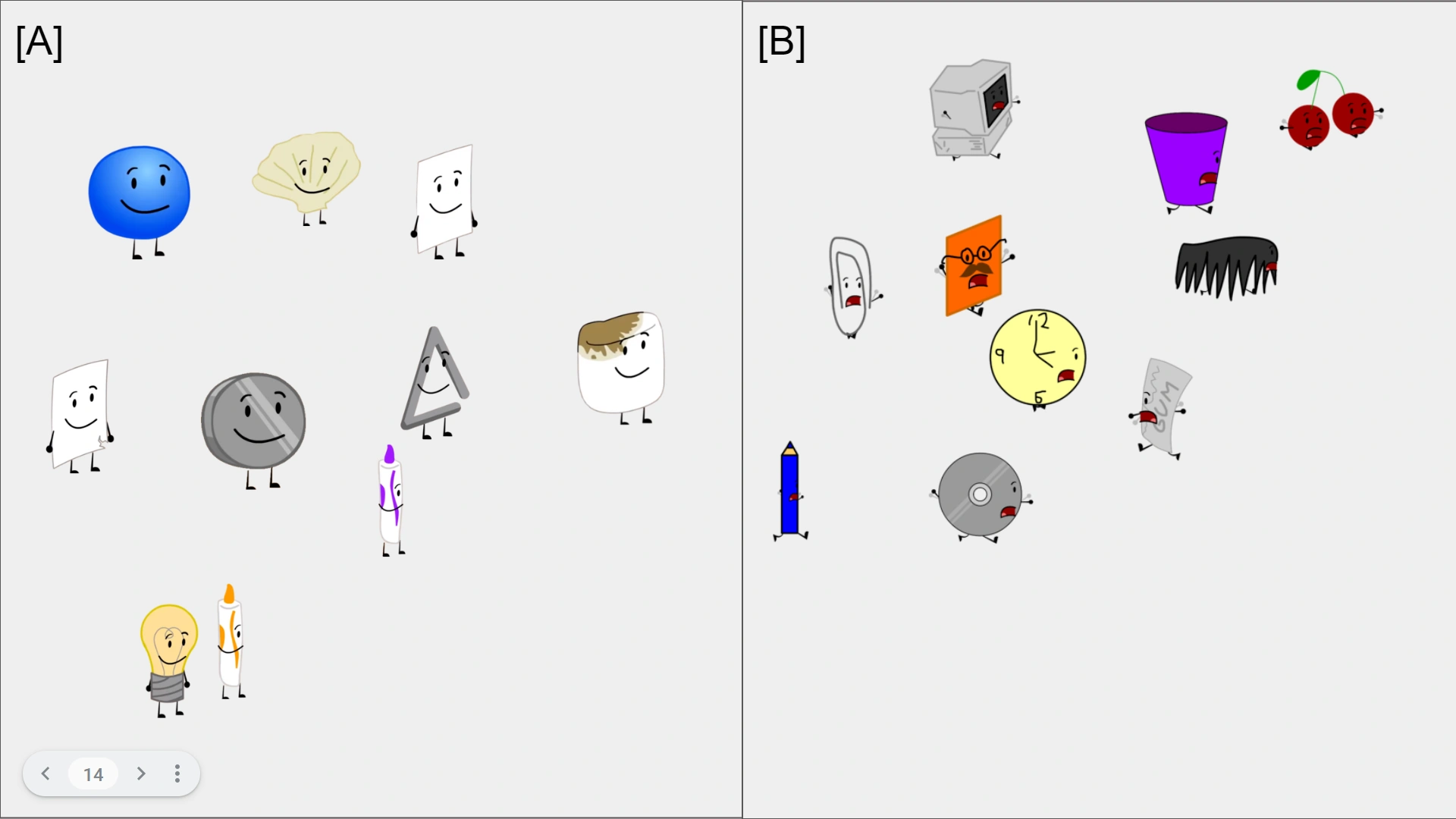 BFDI Recommended Characters VV 18.5 vote please | Fandom