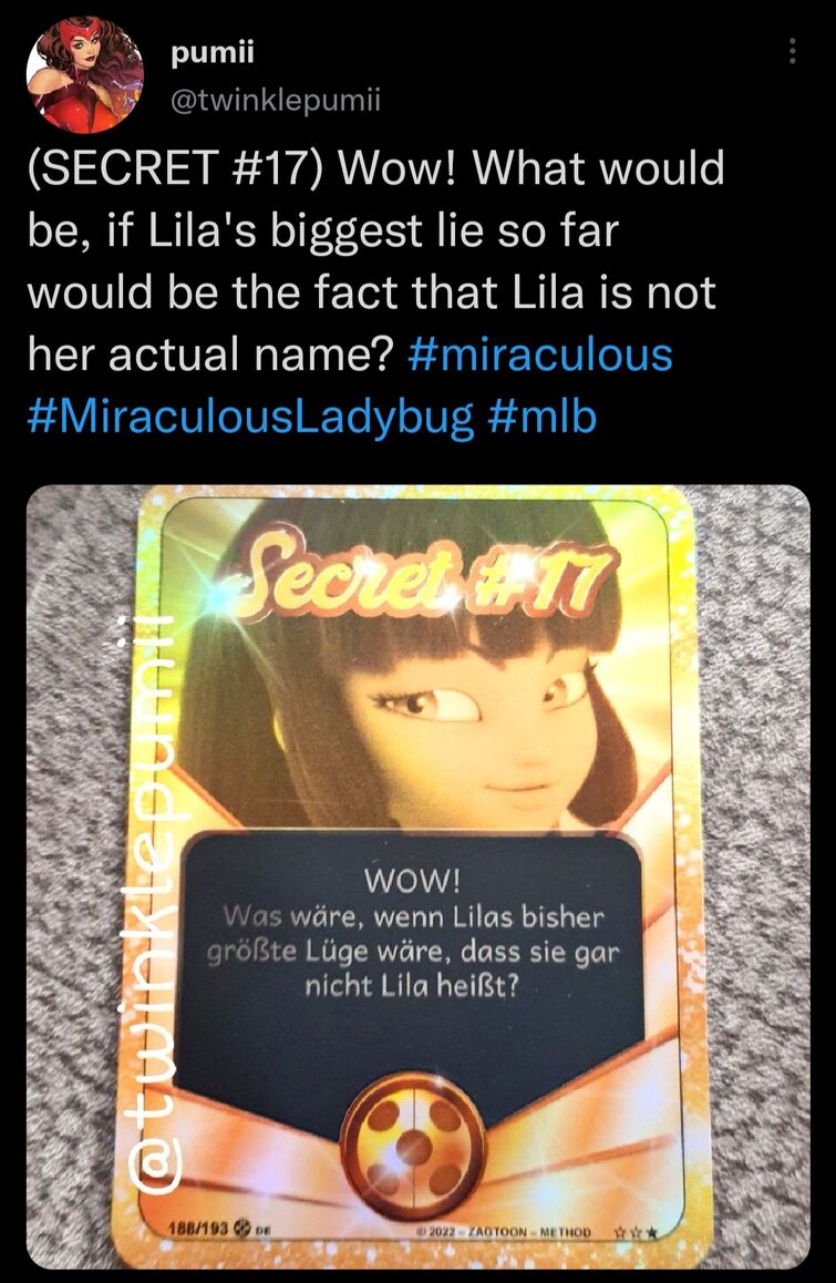 Miraculous Secrets Cards - Only a few more days until Miraculous