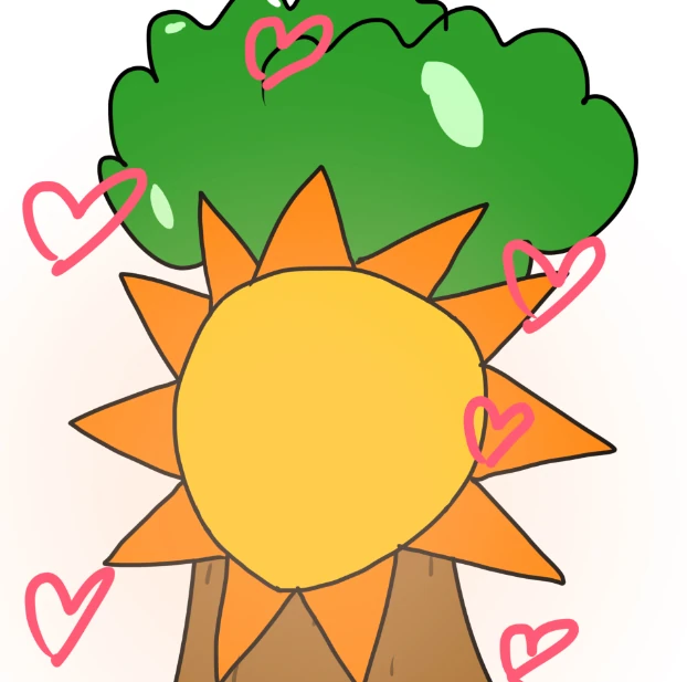 Mr. Sun and Mr.Tree making out- | Fandom