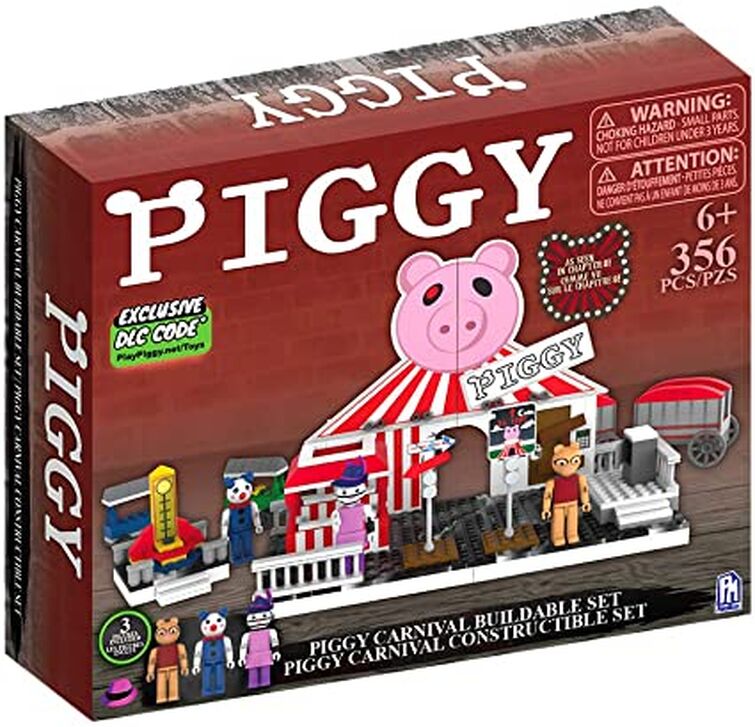 PIGGY - Torcher Figure Buildable Set - Torcher Building Brick Set Series 1  - Includes DLC