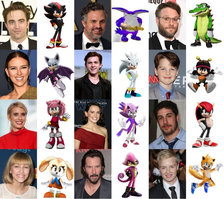 Sonic Movie Series New Characters Cast Fan Casting on myCast