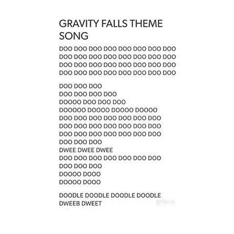 Gravity Falls Theme Song LYRICS 000 (scroll) Fandom